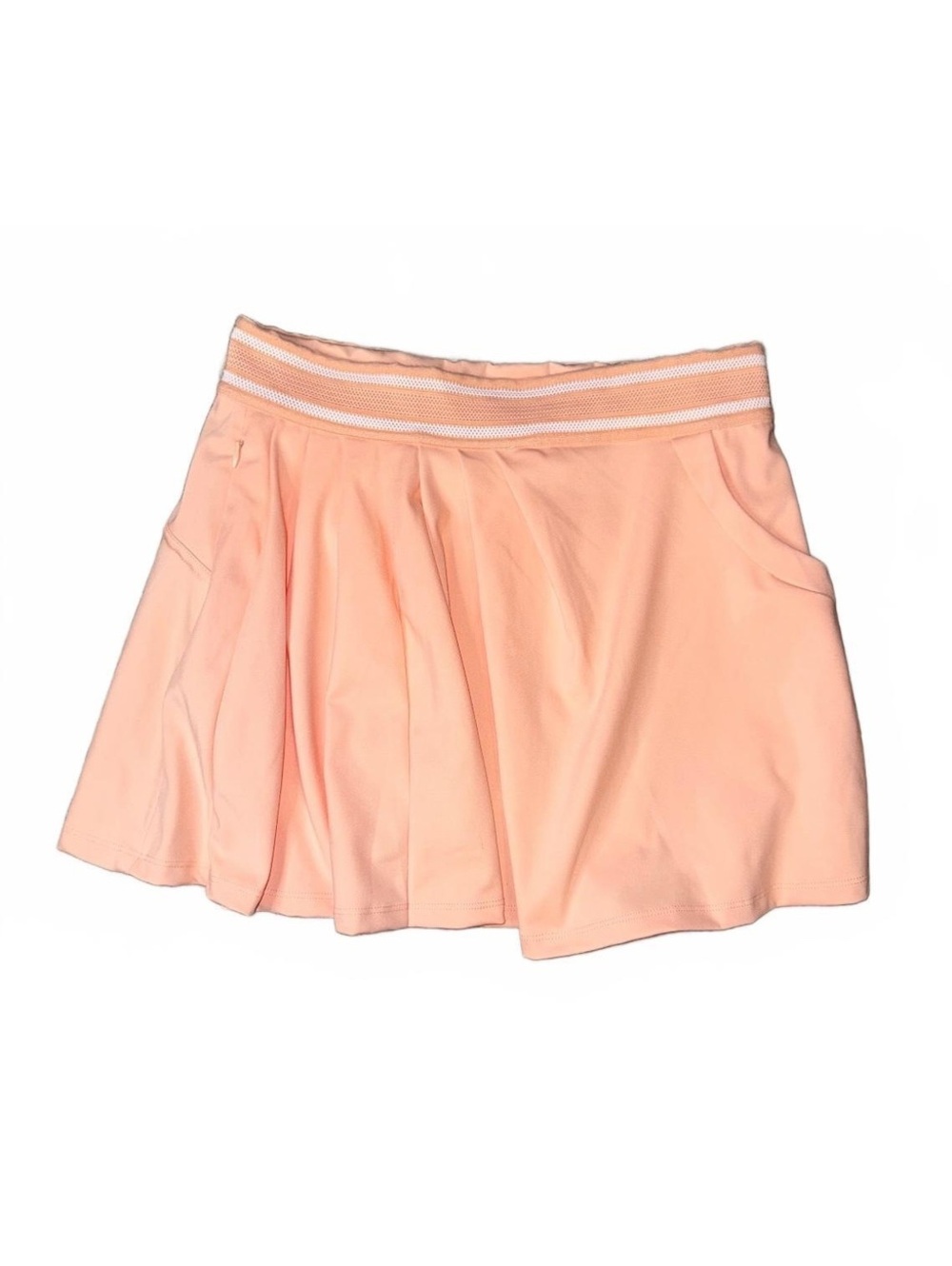 Free People FP Movement Women’s Small Peach Pleated Tennis Skirt